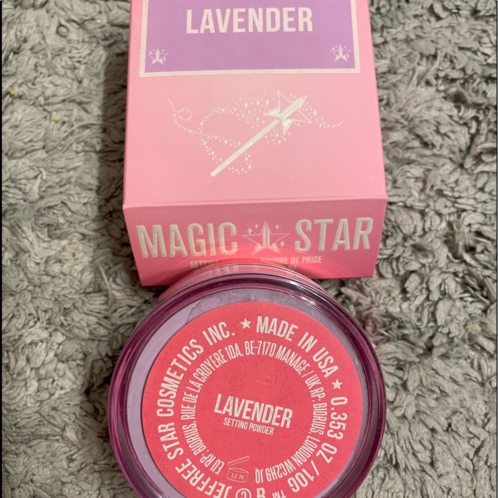 Jeffree Star lavender setting powder- new